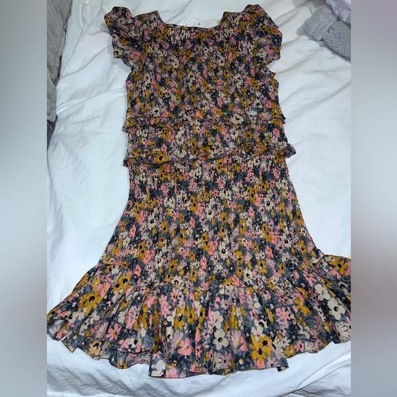 Floral Ruffle Dress - Picture 5 of 5